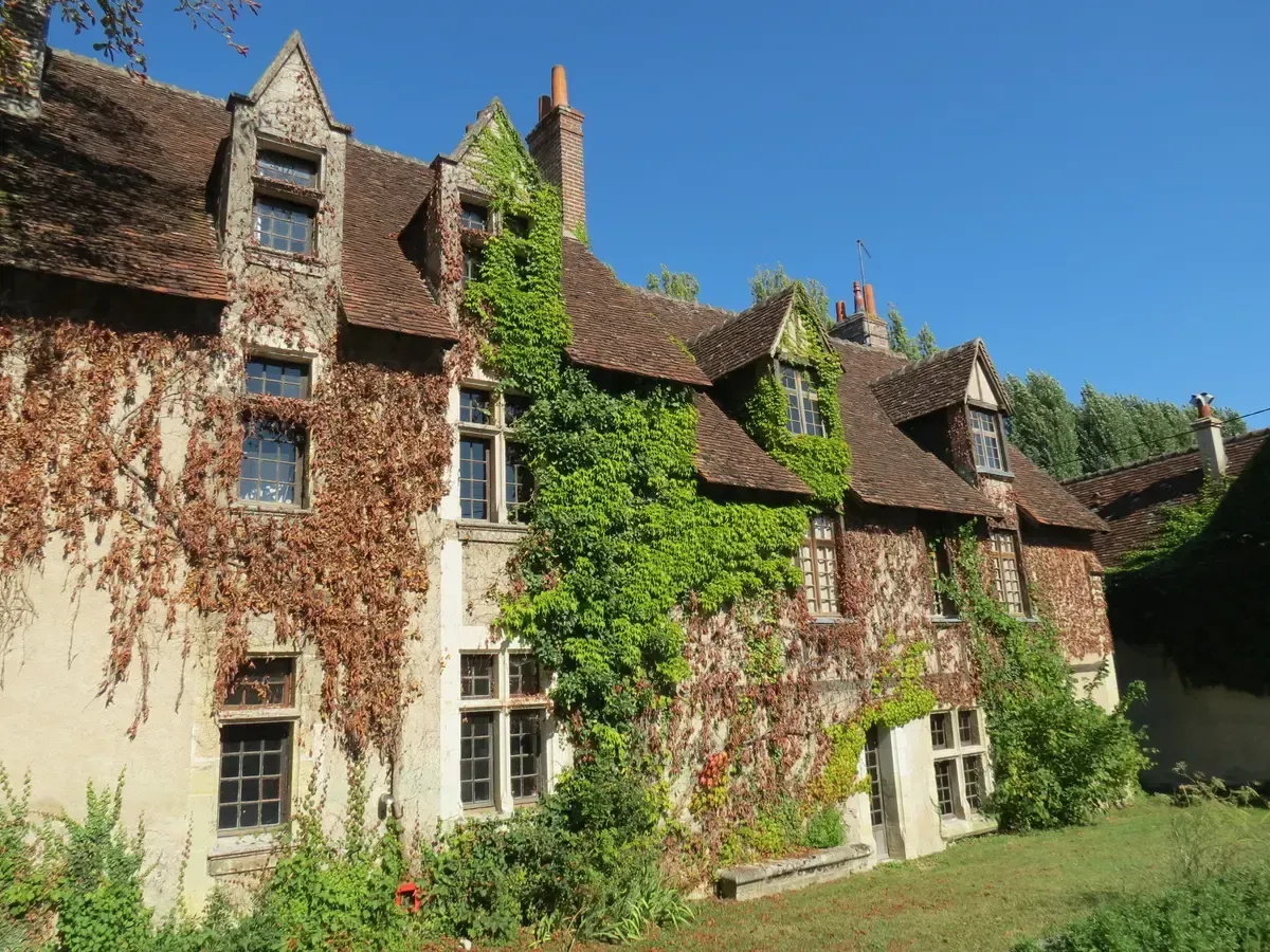 The brick and stone Clos Lucé in Amboise, Leonardo da Vinci's last home, close to Loire Valley wine and castle tour stops